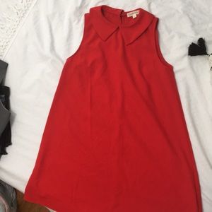 Red Aline vintage dress